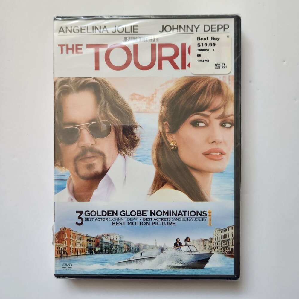 The Tourist DVD With Angelina Jolie & Johnny Depp Sealed